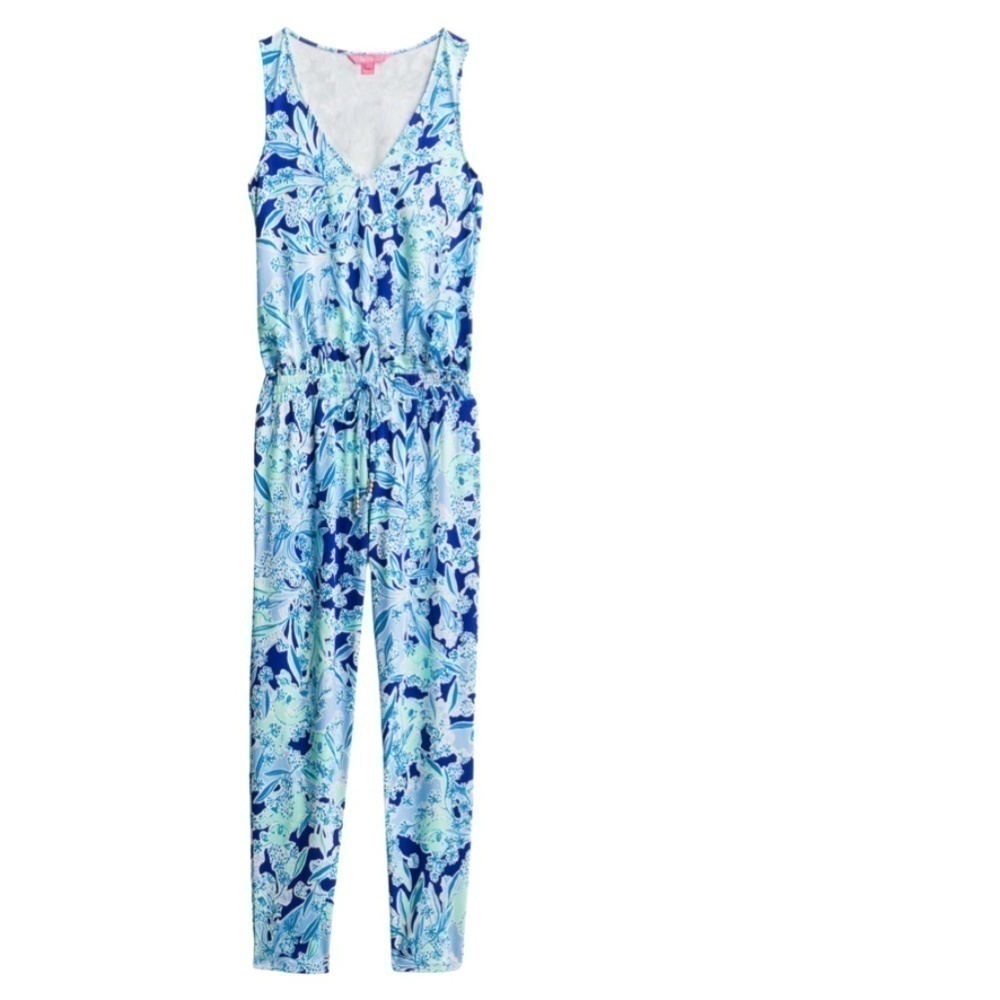 Lilly Pulitzer Paulina V Neck Jumpsuit